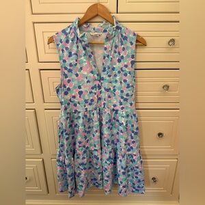 MAHI GOLD Pastel Floral Lauren  Dress